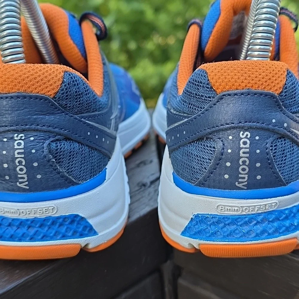 Saucony Ride 9 Running‎ Shoes Blue/Orange Men's 4.5 Clean